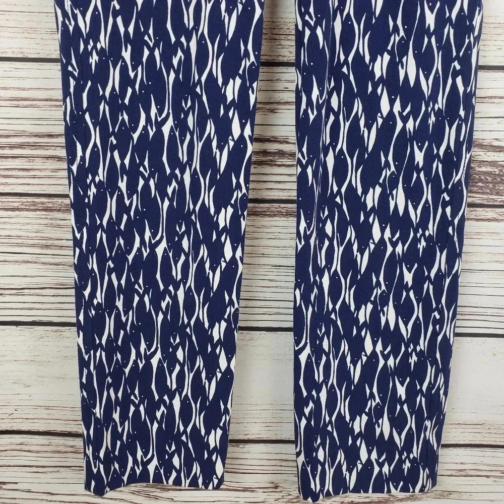 Lilly Pulitzer Sz 0 "New School" Crop Capri Pants - Picture 5 of 12